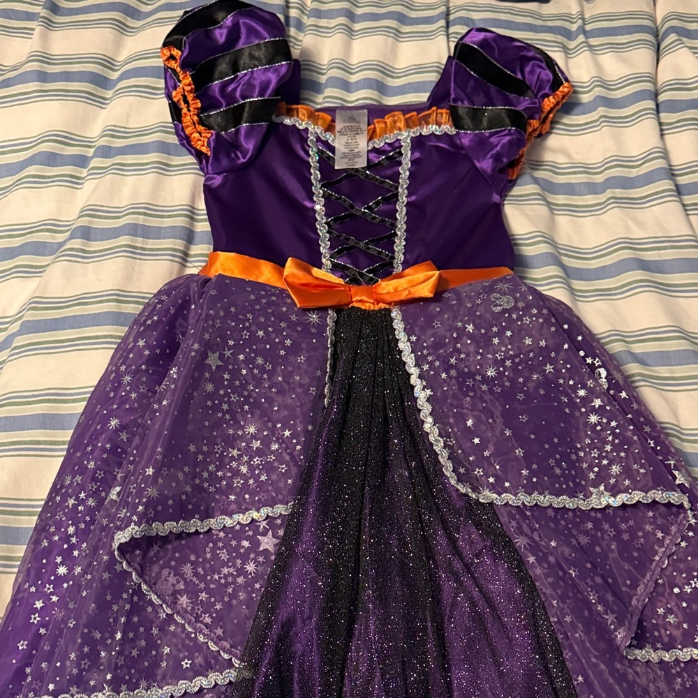 Disney Purple and Orange Starry Witch Costume